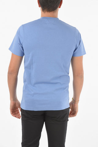 Crewneck T-shirt With Printed Logo