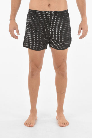 Printed WAVES DEGRADE' Swim Shorts