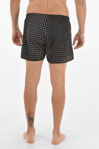 Printed WAVES DEGRADE' Swim Shorts