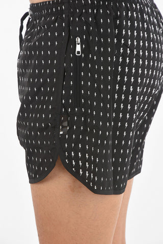 Printed WAVES DEGRADE' Swim Shorts