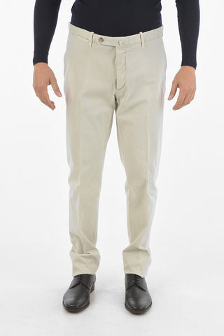 ID Belt Loops Stretch Cotton Chino Pants