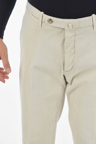 ID Belt Loops Stretch Cotton Chino Pants