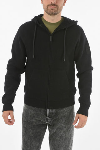 Felpa Con Cappuccio E Zip