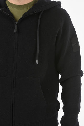 Felpa Con Cappuccio E Zip