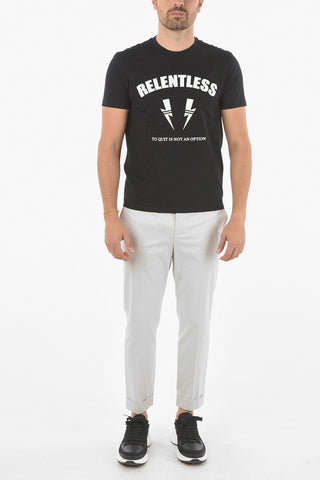T-shirt RELENTLESS SPORT BOLTS con Stampa in Contrasto