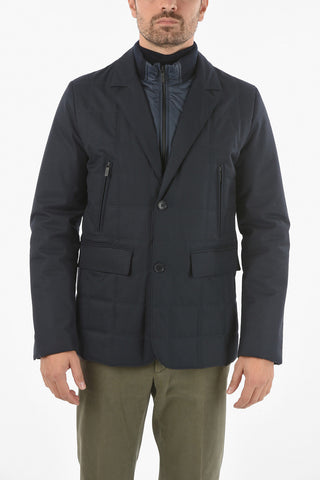 CC COLLECTION Removable Chester Piece CENSIN Quilted Blazer
