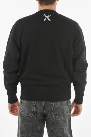 Cotton Blend KENZO CROSS Oversized Sweatshirt
