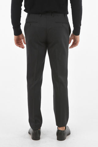 2 Button ACADEMY Herringbone Virgin Wool Suit