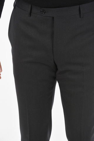 2 Button ACADEMY Herringbone Virgin Wool Suit