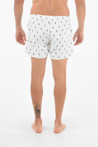 SWIMWEAR All Over Printed Short Swimsuit