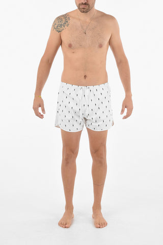 SWIMWEAR All Over Printed Short Swimsuit