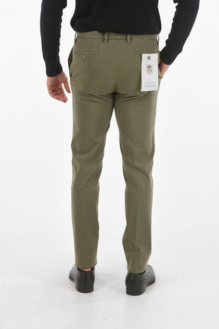 ID Belt Loops Stretch Cotton Chino Pants