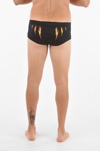 Costume Slip BOLT WINGS Elasticizzato con Taschino