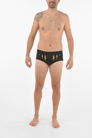 Costume Slip BOLT WINGS Elasticizzato con Taschino