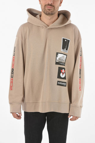 Printed Dropped Shoulder Easy Fit CENTENARY BAUHAUS Hoodie