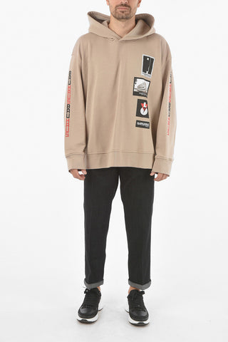 Printed Dropped Shoulder Easy Fit CENTENARY BAUHAUS Hoodie