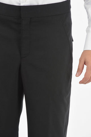 Pantaloni 4 Tasche A Vita Bassa