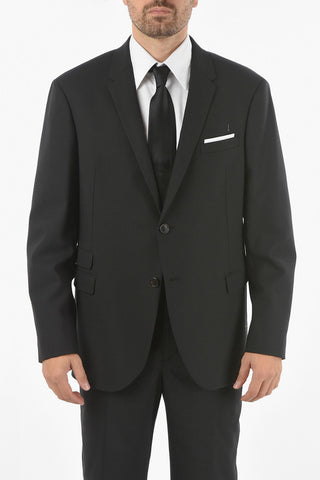 Side Vents Notch Lapel 2-Button Suit