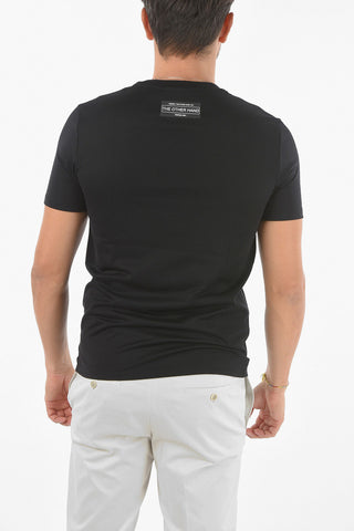 Printed on The Front THE OTHER HAND SERIES Crew-neck T-shirt