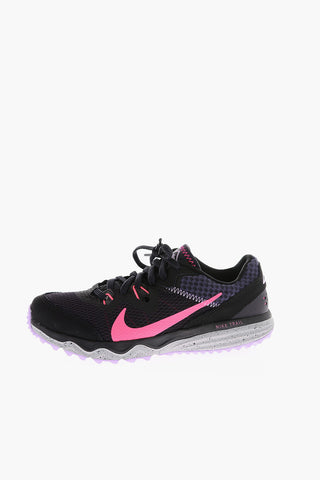 Sneakers JUNIPER TRAIL with Lettering and Perforated Details