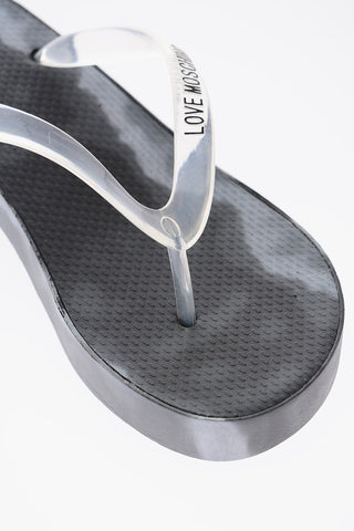 LOVE 4cm Tie-Dye Effect EVA45 Flip-Flops