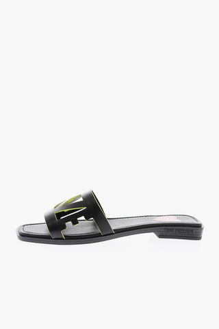 LOVE Sandali in Pelle con Dettagli Cut-Out