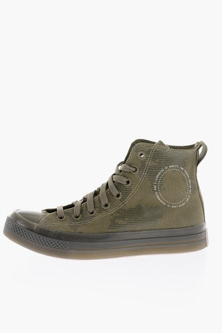 CHUCK TAYLOR ALL STAR Cotton High-Top Sneakers with Rubber Details