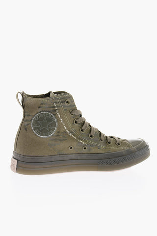 CHUCK TAYLOR ALL STAR Cotton High-Top Sneakers with Rubber Details