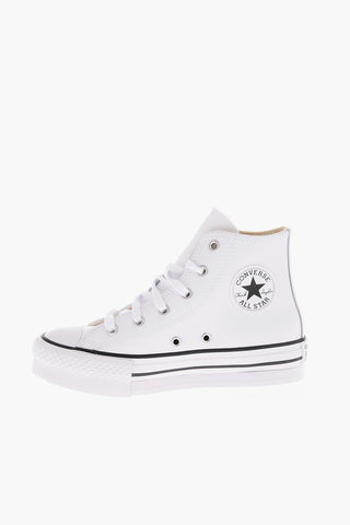 ALL STAR CHUCK TAYLOR Leather High Top Sneakers