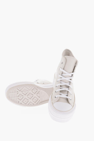 CHUCK TAYLOR ALL STAR 4,5cm Faux Leather LIFT High-Top Sneakes with Platform