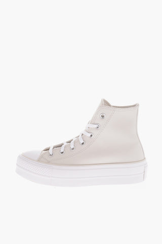 CHUCK TAYLOR ALL STAR 4,5cm Faux Leather LIFT High-Top Sneakes with Platform