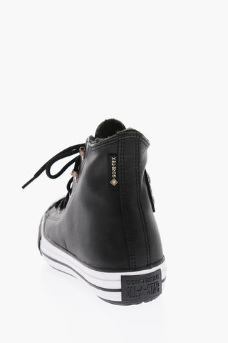 CHUCK TAYLOR ALL STAR Faux Fur Intter High-Top Sneakers with Intarsio Logo