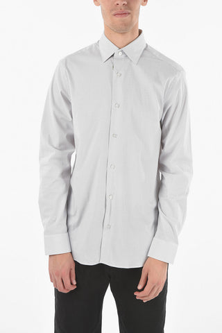 ZZEGNA Camicia GRAVITY SLIM FIT A Maniche Lunghe Rigata