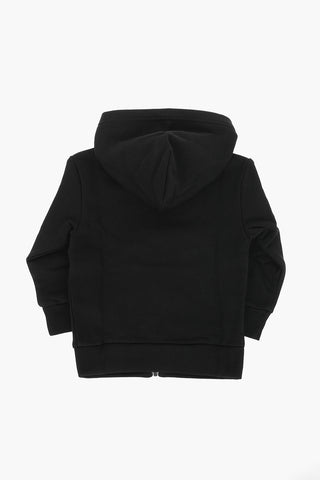 Felp a Hoodie a 2 Tasche con Chiusura Zip