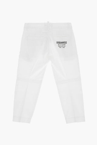 Denim 4 Pockets Pants with Belt Loops