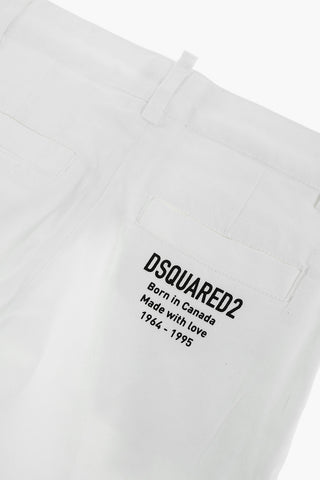 Denim 4 Pockets Pants with Belt Loops