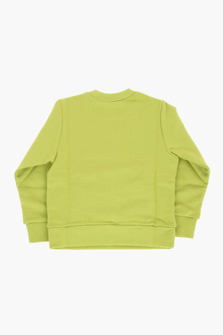Rhinestone Embelleshed Crew-Neck Sweatshirt