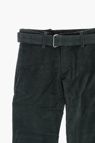 belted corduroy pants