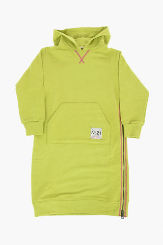 Maxi Patch Pocket on the Front Hoodie Dress