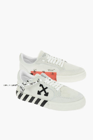pony skin low top VULCANIZED sneakers with contrasting details