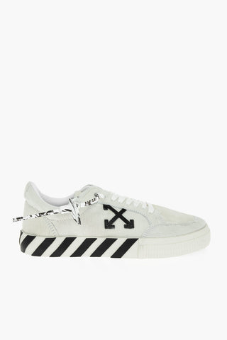 pony skin low top VULCANIZED sneakers with contrasting details