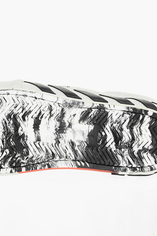 pony skin low top VULCANIZED sneakers with contrasting details