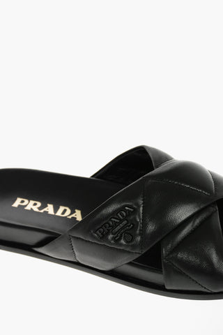 Quilted Leather Sandals