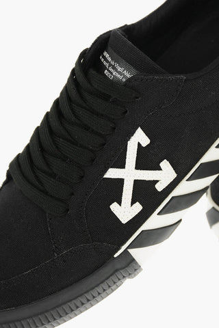 canvas LOW VULCANIZED sneakers with contrasting details 