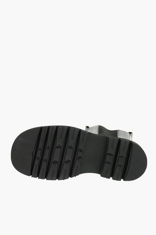 4,5cm Leather LUG Chelsea Boots With Round Toe