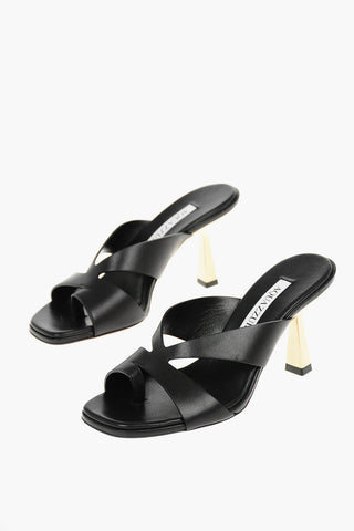 Mules Cut Out in Nappa TRISH MULE 8cm