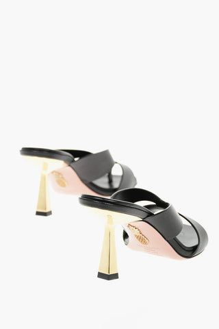 Mules Cut Out in Nappa TRISH MULE 8cm