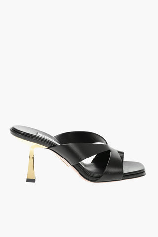 Mules Cut Out in Nappa TRISH MULE 8cm