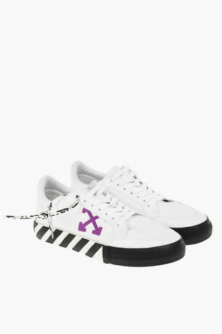 Canvas NEW ARROW LOW VULCANIZED Sneakers with Contrasting Details