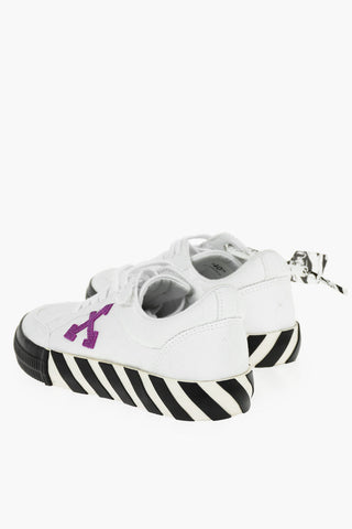 Canvas NEW ARROW LOW VULCANIZED Sneakers with Contrasting Details